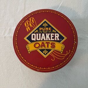 1991 Quaker Oats Tin